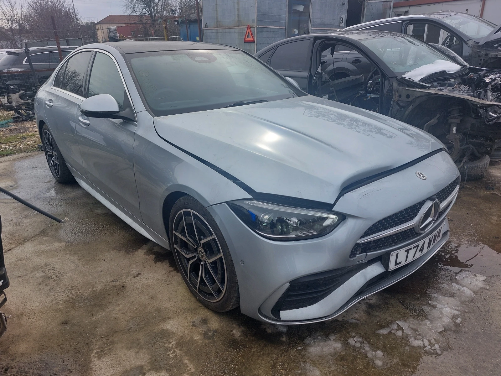 Mercedes-Benz C 300 W206 AMG на 3800км код мотор 254, кутия 725.111 - изображение 3