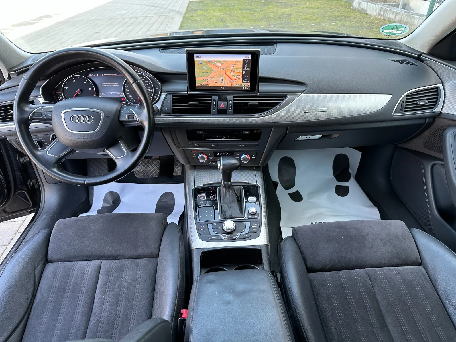 Audi A6 Bi turbo/S-line/Реални километри, снимка 11 - Автомобили и джипове - 54358665