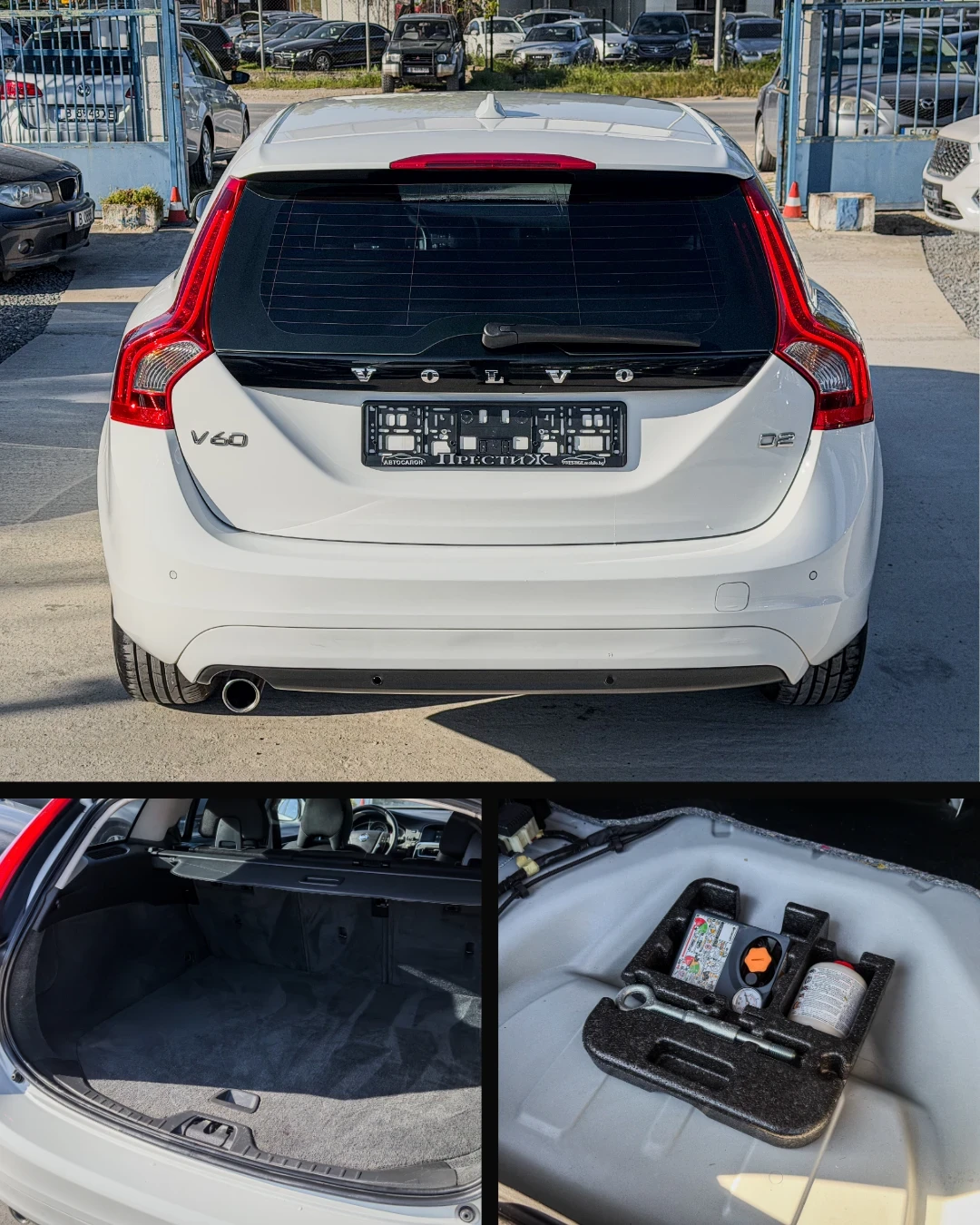 Volvo V60 1.6D - D2 - 114k.c., снимка 5 - Автомобили и джипове - 54429142