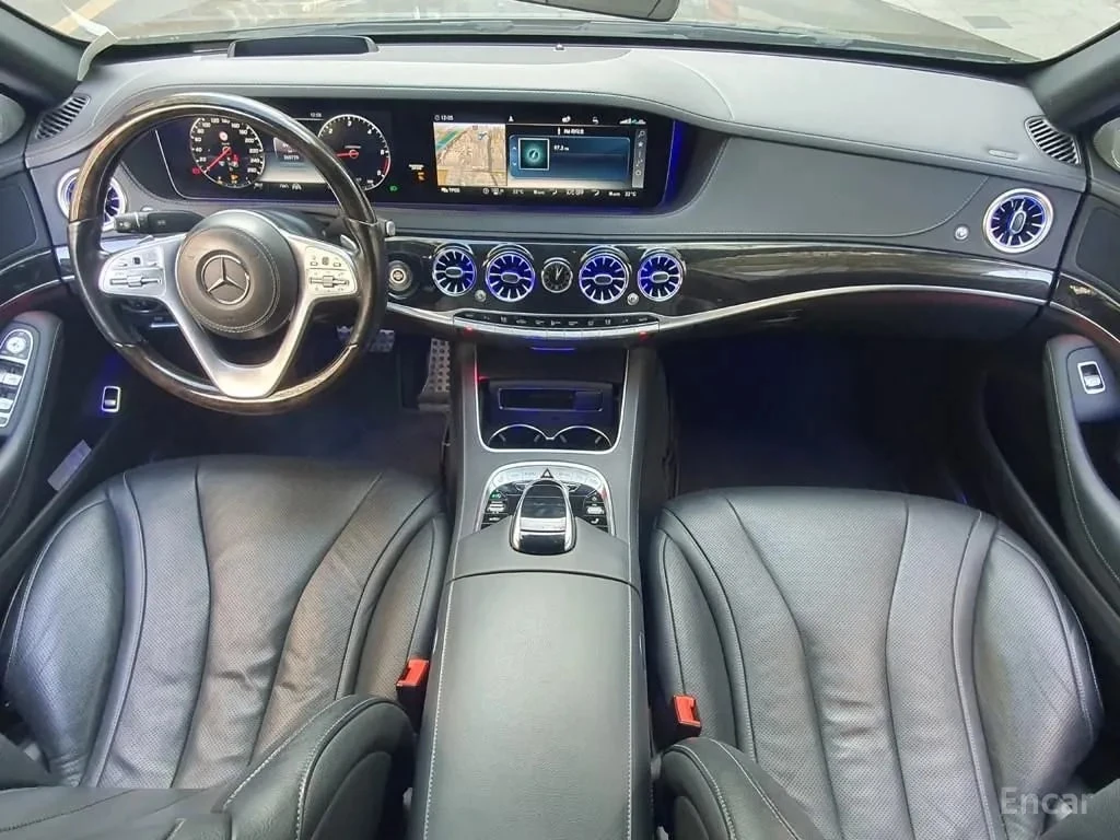Mercedes-Benz S 350 АМГ ПАКЕ/4MATIC/ДИСТРОНИК/ОБДУХ/ХЕДЪП/МАСАЖИ/, снимка 7 - Автомобили и джипове - 55832648