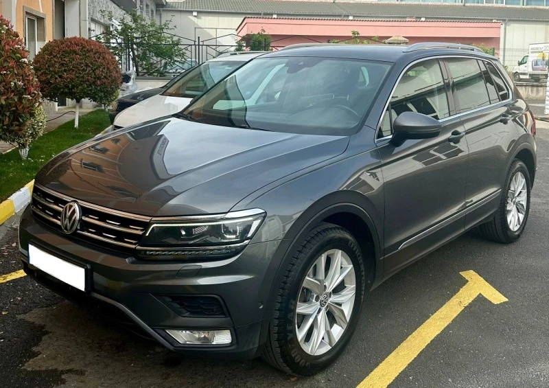 VW Tiguan 190кс| 2.0TDI| LED| 4х4| DIST| OFFROAD| , снимка 1 - Автомобили и джипове - 47731279