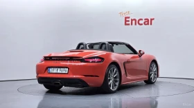Porsche Boxster 718 2.0* КОЖА* ПОДГРЕВ* ECS* КАМЕРА, снимка 2