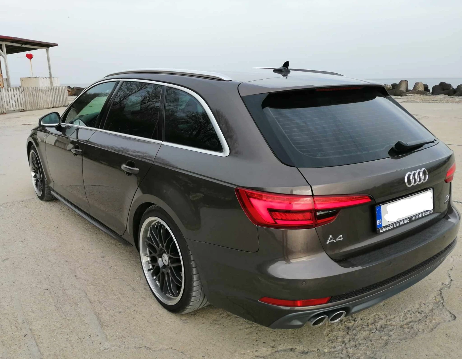 Audi A4 2.0TDI/QUATTRO/190��./3/S-LINE/MATRIX | Mobile.bg � ����������� 5