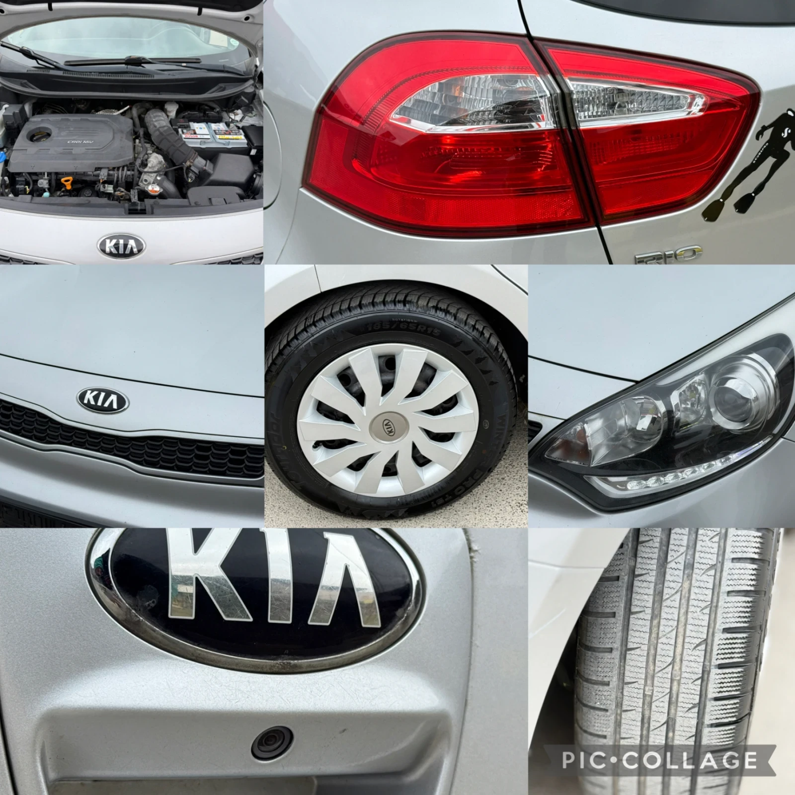 Kia Rio 1.4CRDi Навигация* Камера* Климатроник* Подгрев, снимка 16 - Автомобили и джипове - 53894480