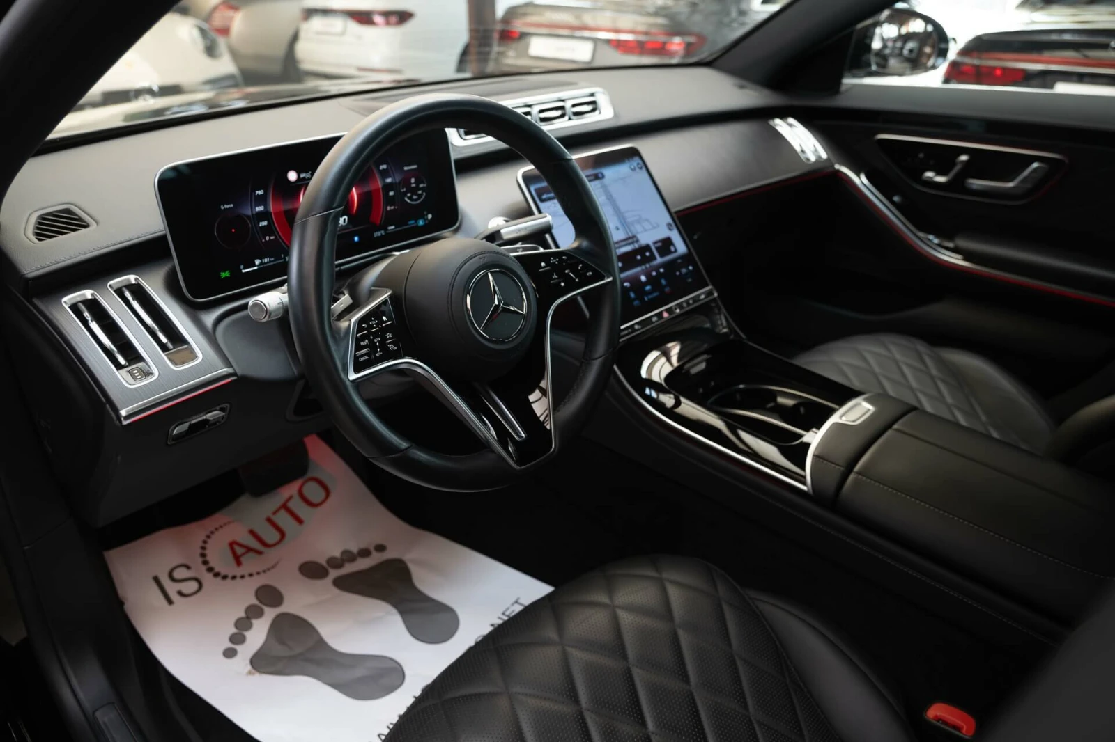 Mercedes-Benz S 450 AMG/4Matic/Ambient/Камера/MBUX/FullLed, снимка 7 - Автомобили и джипове - 53998587