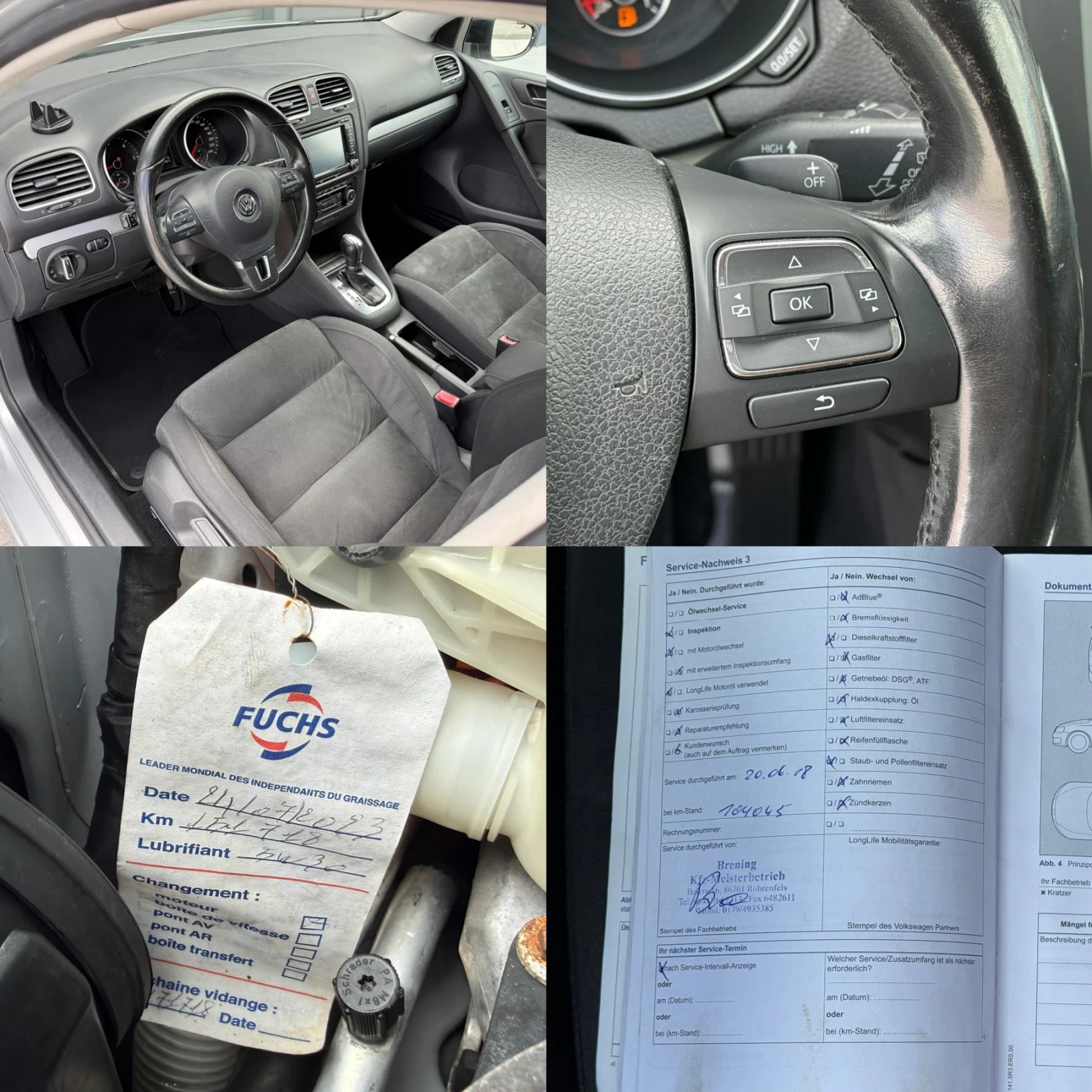 VW Golf 1.6TDi, DSG, * 196 000км* Навигация, Климатроник!, снимка 17 - Автомобили и джипове - 54566140