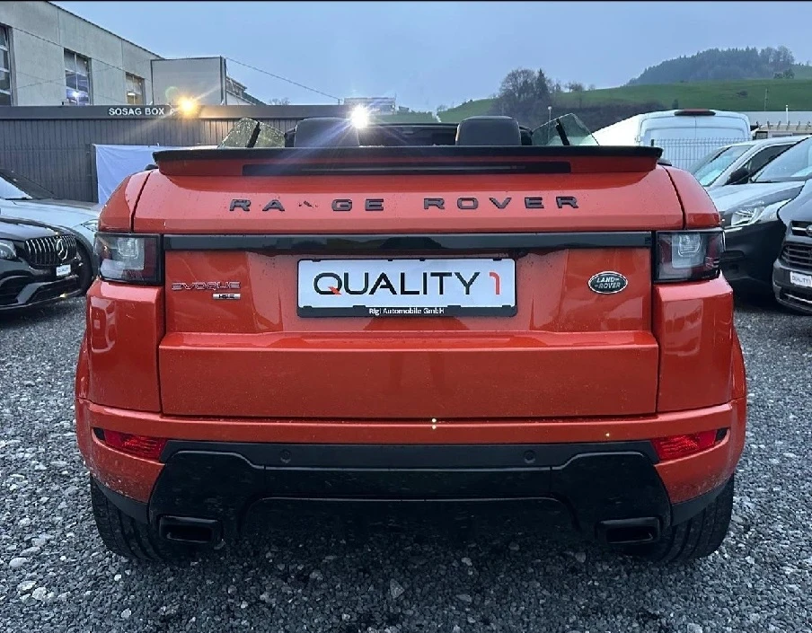 Land Rover Range Rover Evoque Cabriolet HSE Automat Swiss Edison , снимка 4 - Автомобили и джипове - 53839972