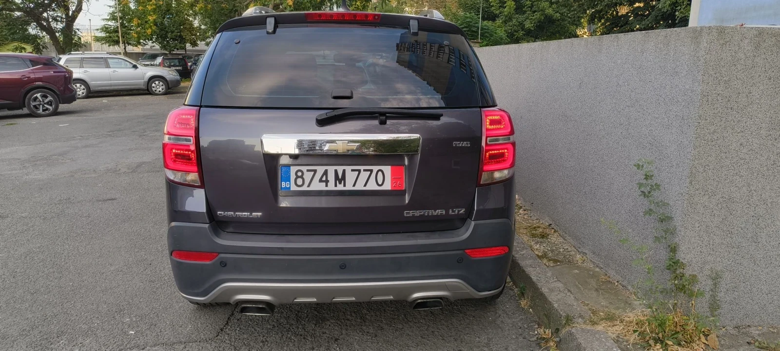 Chevrolet Captiva 2013г Юж. Корея 2.2  184 к.с.  150 000 км. Реални , снимка 3 - Автомобили и джипове - 55823421