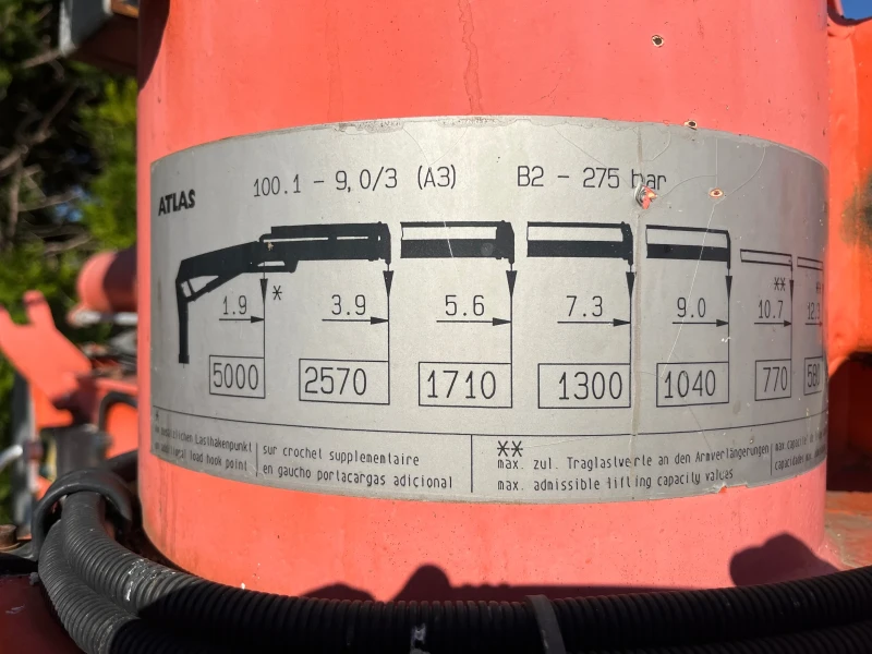 Volvo Fl С кран, снимка 8 - Камиони - 52661088