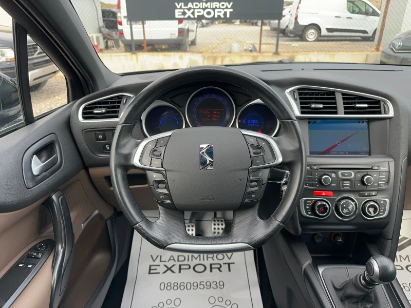 Citroen DS4 2.0HDI 163 SPORT CHIC, снимка 14 - Автомобили и джипове - 51880758