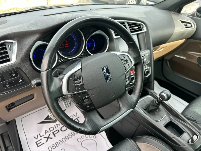 Citroen DS4 2.0HDI 163 SPORT CHIC, снимка 13 - Автомобили и джипове - 51880758