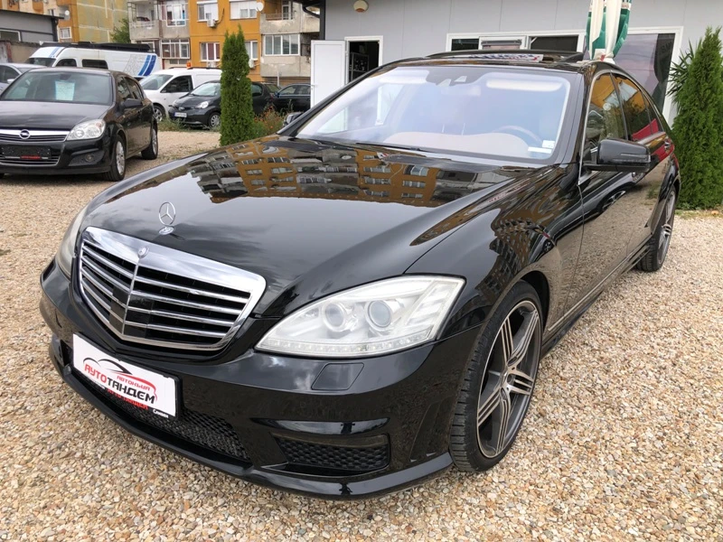 Mercedes-Benz S 500 -63 AMG PAKET-4 MATIC+ ГАЗ-LPG/FULL-ОБСЛУЖЕНА, снимка 1 - Автомобили и джипове - 47751925