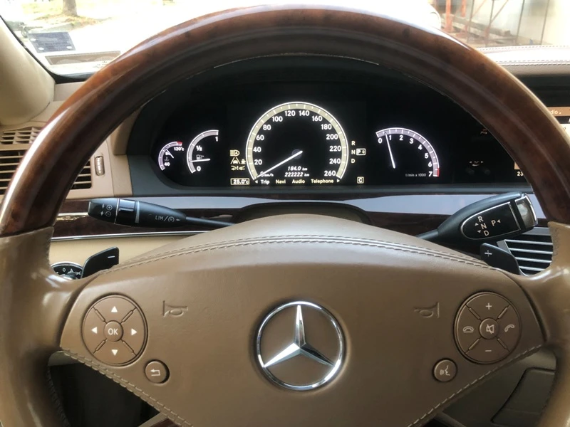 Mercedes-Benz S 500 -63 AMG PAKET-4 MATIC+ ГАЗ-LPG/FULL-ОБСЛУЖЕНА, снимка 10 - Автомобили и джипове - 47751925