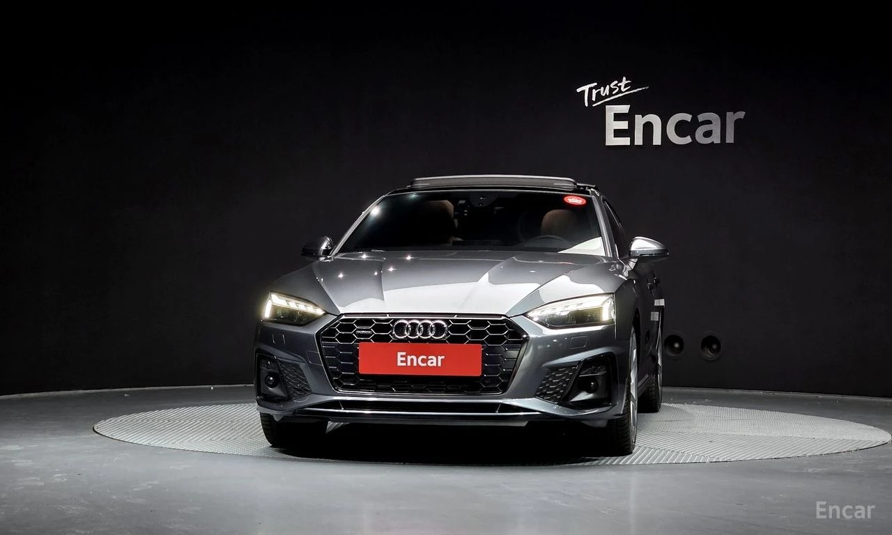 Audi A5 45TFSI* MATRIX* PREMIUM* ОБДУХВАНЕ* ХЕДЪП* LANE* A, снимка 3 - Автомобили и джипове - 54741304