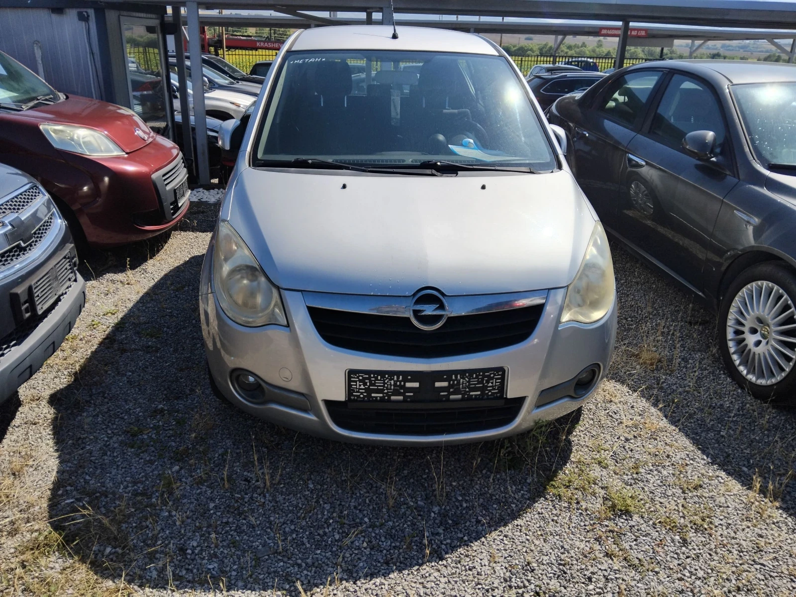 Opel Agila 1.0i65ксА/С МЕТАН, снимка 2 - Автомобили и джипове - 55363064