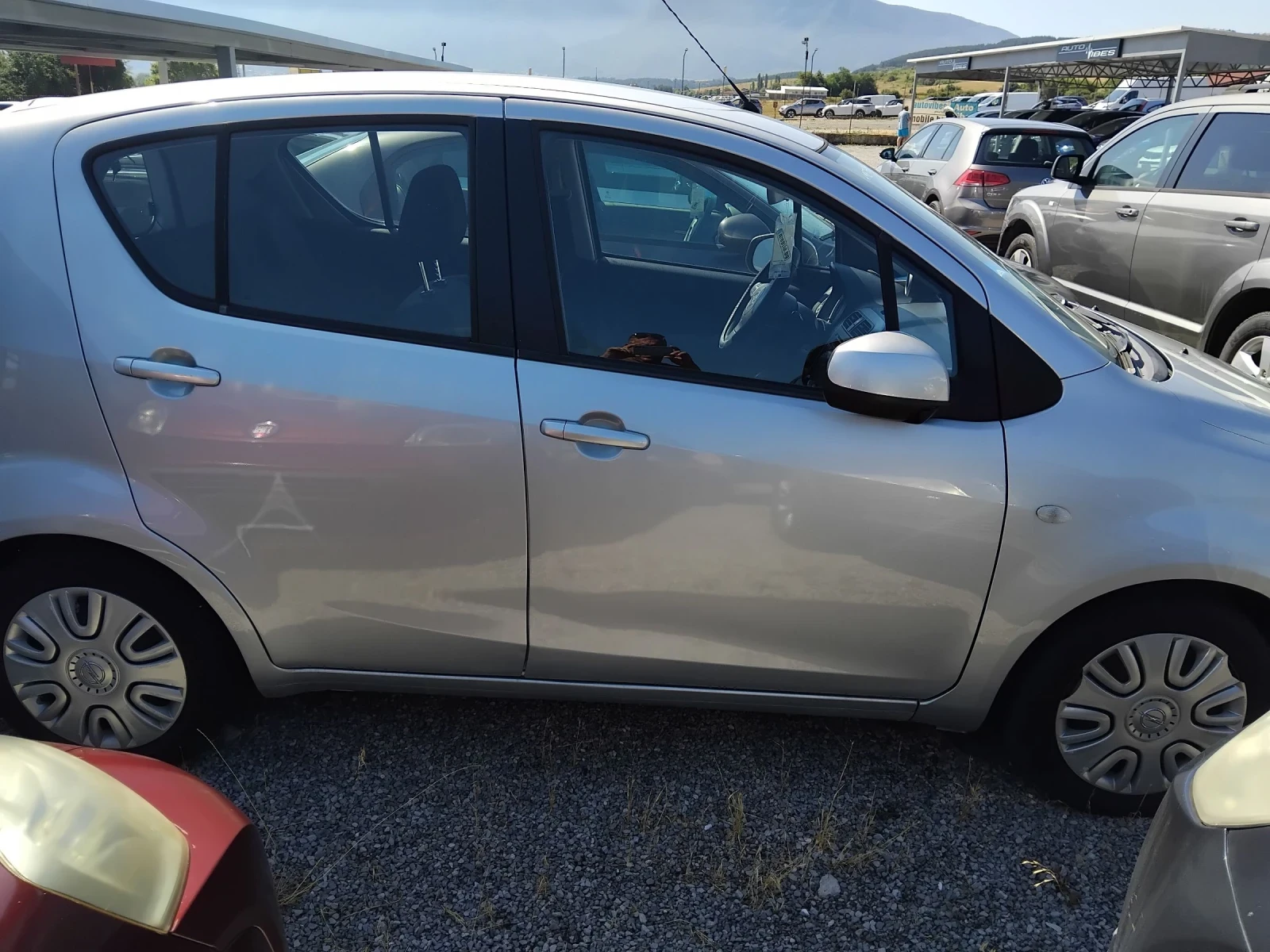 Opel Agila 1.0i65ксА/С МЕТАН, снимка 8 - Автомобили и джипове - 55363064