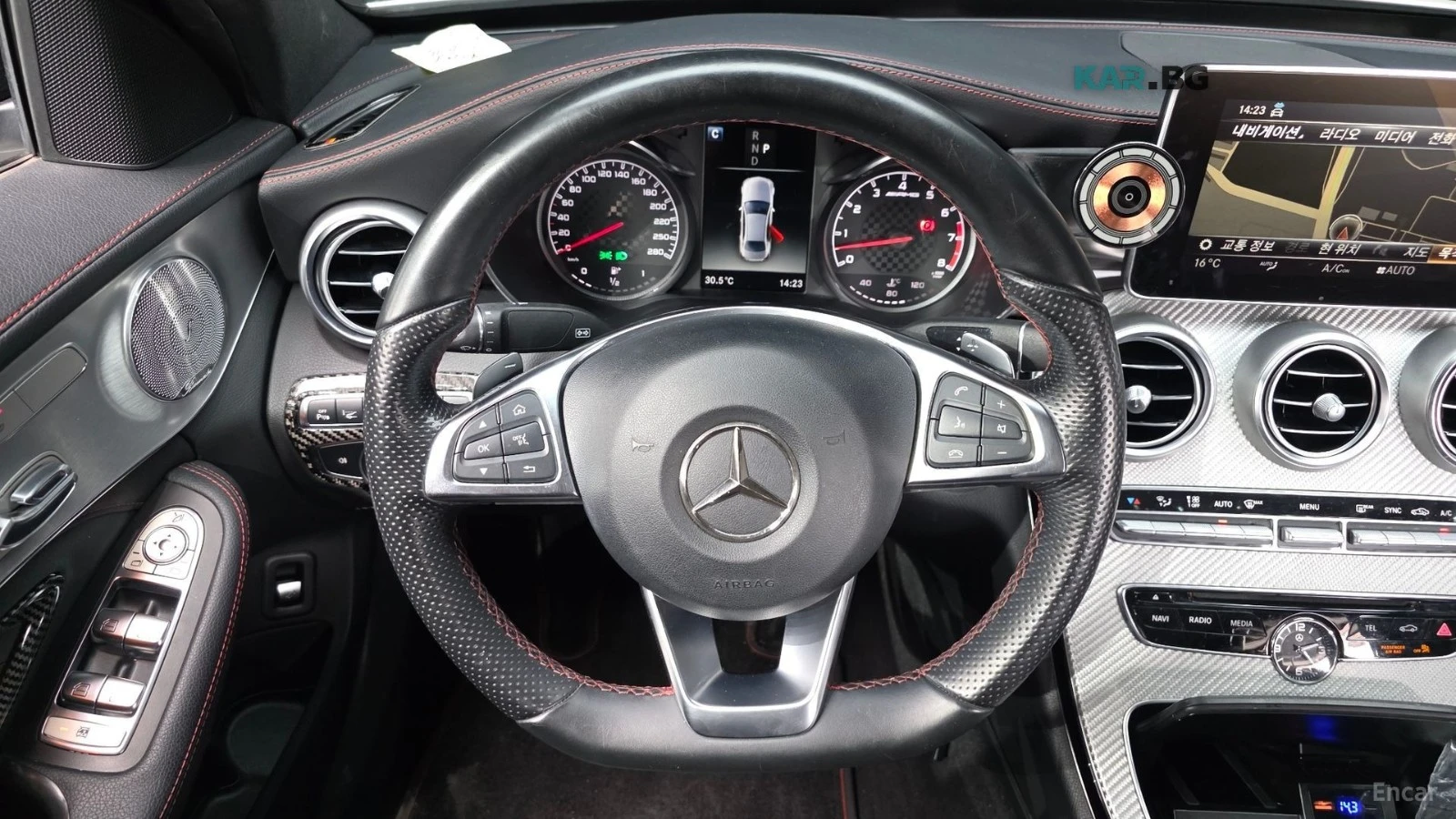 Mercedes-Benz C 43 AMG HUD* КОЖА* НАВИ* ПАНО* КАМЕРА, снимка 11 - Автомобили и джипове - 56039626