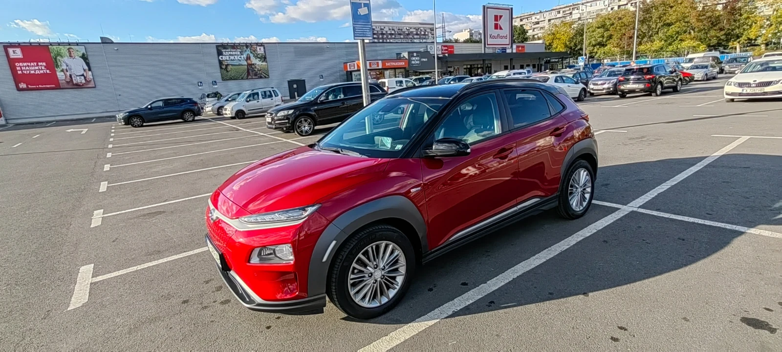 Hyundai Kona 64KW/Premium/SOH95%Head Up+ Krell - изображение 3