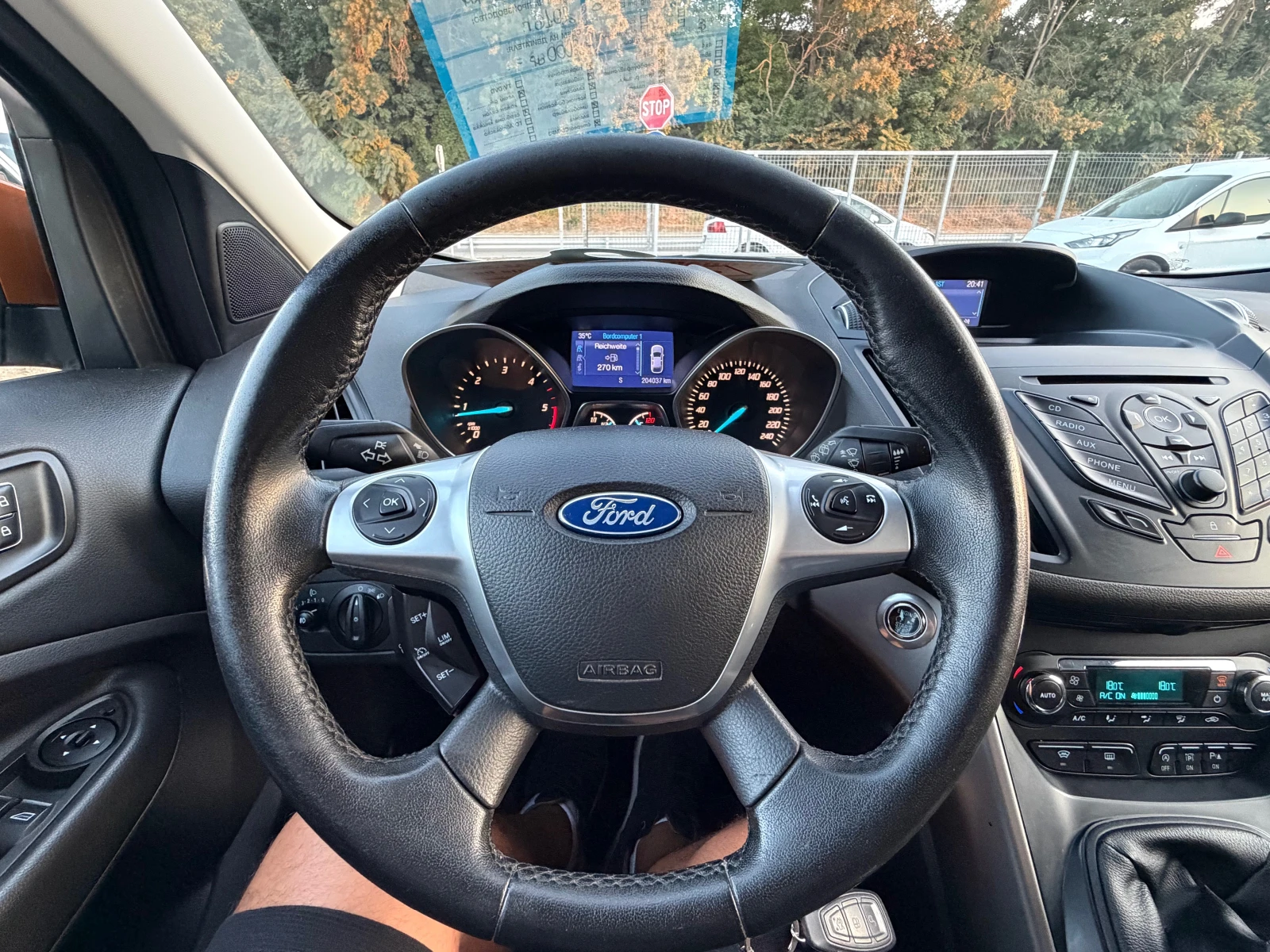 Ford Kuga 2.0TDCI* TREND* 22.02.2016* EVRO6, снимка 13 - Автомобили и джипове - 55754528