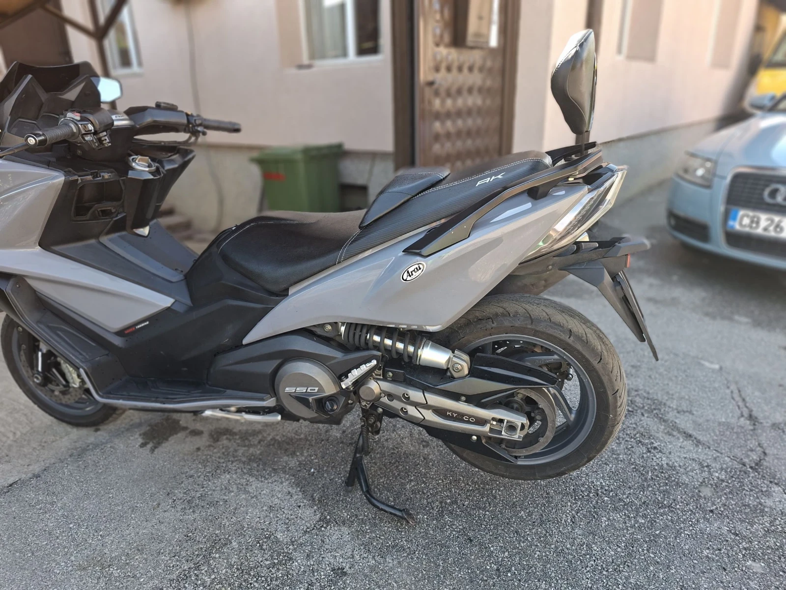 Kymco AK 550 ОФЕРТА, LED, ABS, БЕСКЛУЧОВО ПАЛЕНЕ, снимка 8 - Мотоциклети и мототехника - 54856241