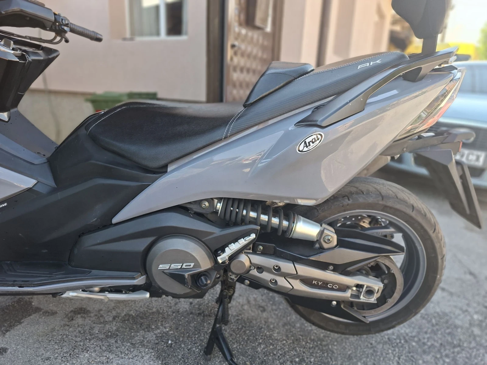 Kymco AK 550 ОФЕРТА, LED, ABS, БЕСКЛУЧОВО ПАЛЕНЕ, снимка 12 - Мотоциклети и мототехника - 54856241