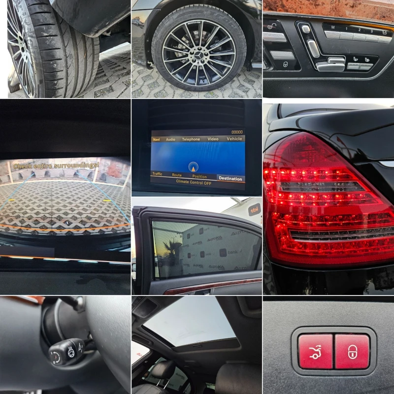 Mercedes-Benz S 500 5.5i-388кс= 4MATIC= DISTRONIC= ОБДУХВАНЕ= КАМЕРА, снимка 17 - Автомобили и джипове - 48408991