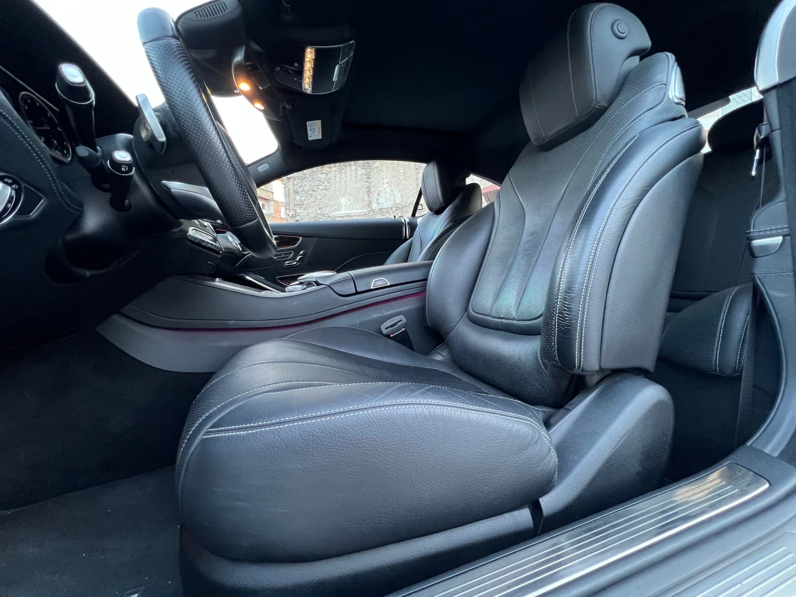 Mercedes-Benz S 500 AMG / V8 / 4MATIC / COUPE / NIGHT VISION | Mobile.bg — изображение 14