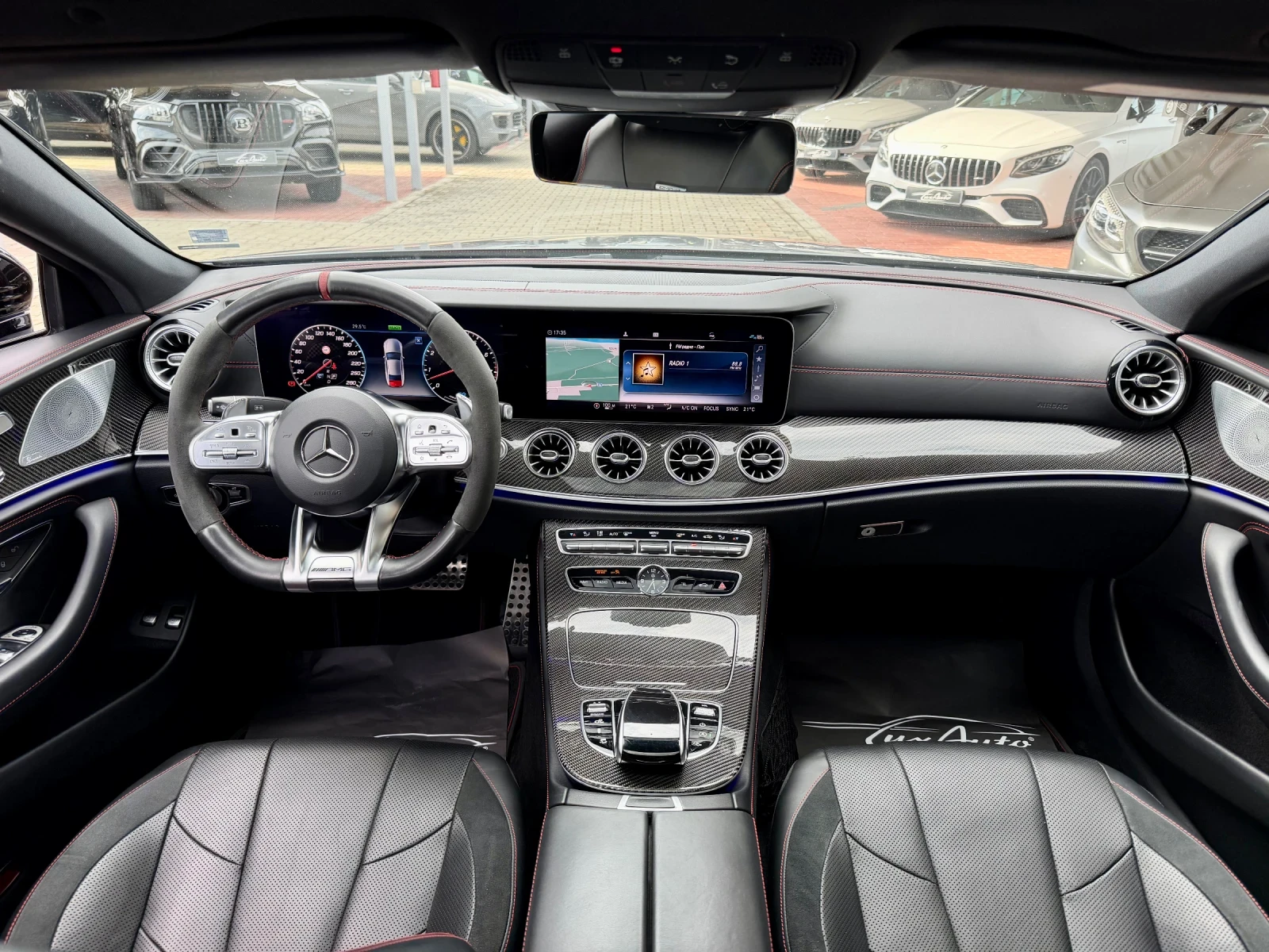Mercedes-Benz CLS 53 AMG CARBON#DESIGNO#DISTR#360* CAM#AIRM#BURMESTER#NARDO, снимка 13 - Автомобили и джипове - 54745220
