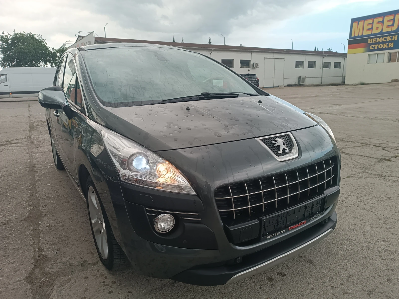 Peugeot 3008 1, 6 HDI, УНИКАЛЕН, КОЖА, НАВИ, ПАНОРАМА, ЛИЗИНГ , снимка 2 - Автомобили и джипове - 54769119