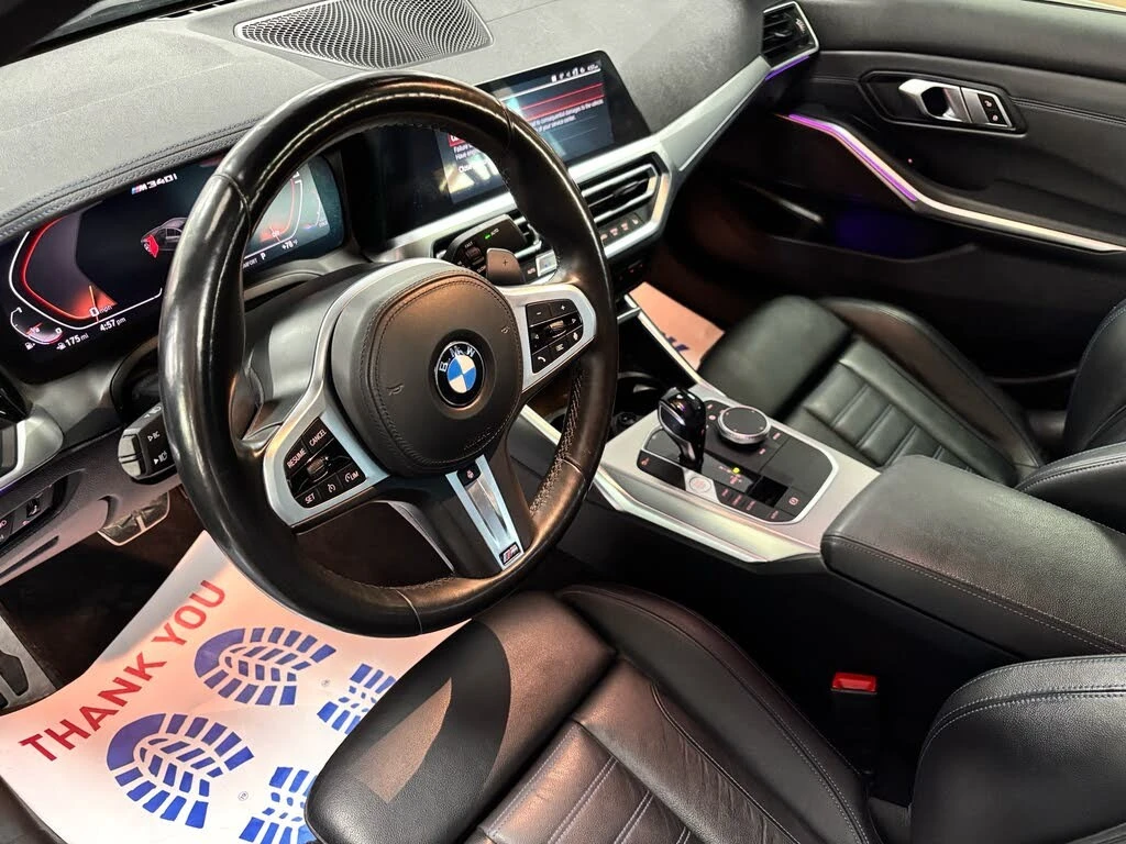 BMW 340 M* ПЕРА* ПАМЕТ* КАМЕРА* ПАНОРАМА* ПОДГРЕВ* , снимка 9 - Автомобили и джипове - 55597711