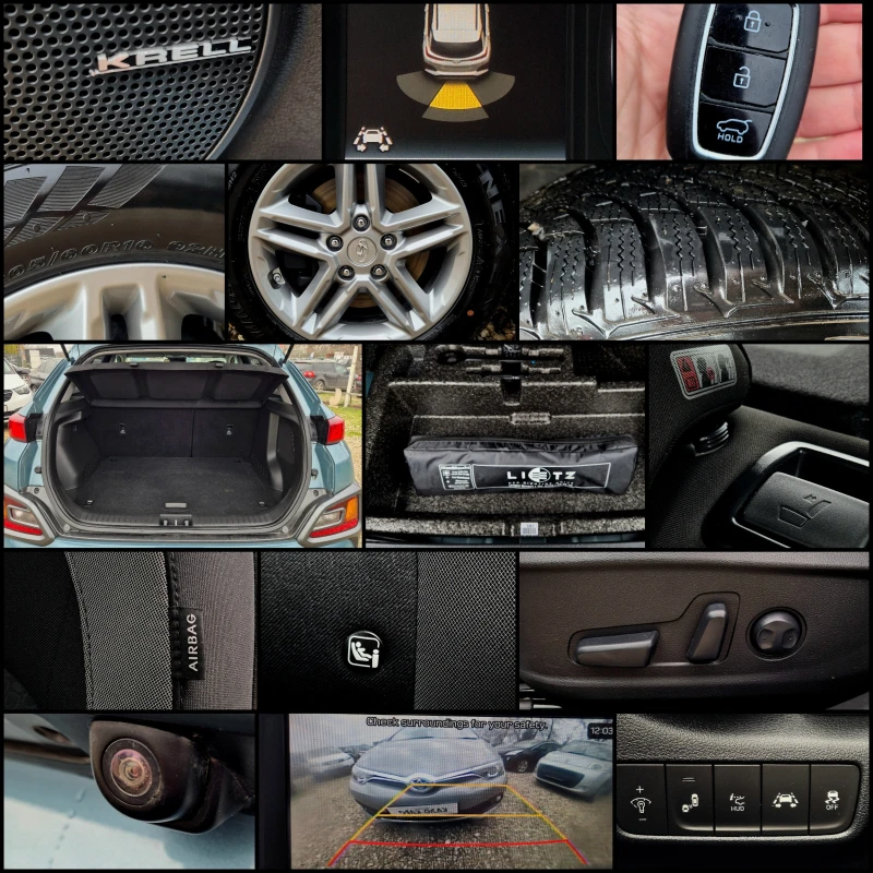 Hyundai Kona 4x4 / РЕАЛНИ КМ. / ВСИЧКИ ЕКСТРИ, снимка 8 - Автомобили и джипове - 52774728