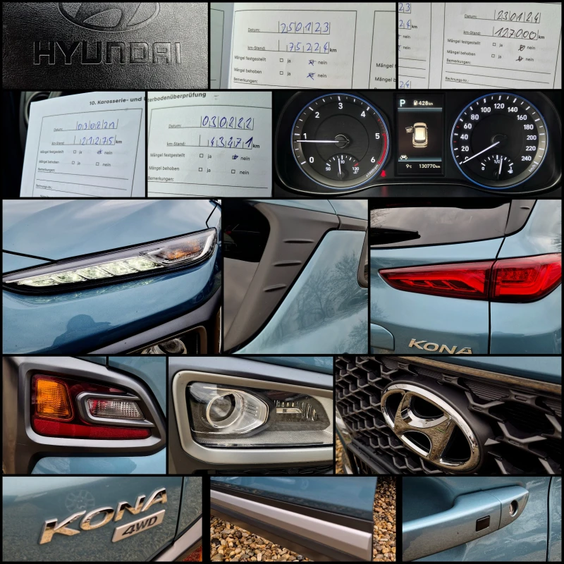 Hyundai Kona 4x4 / РЕАЛНИ КМ. / ВСИЧКИ ЕКСТРИ, снимка 7 - Автомобили и джипове - 52774728