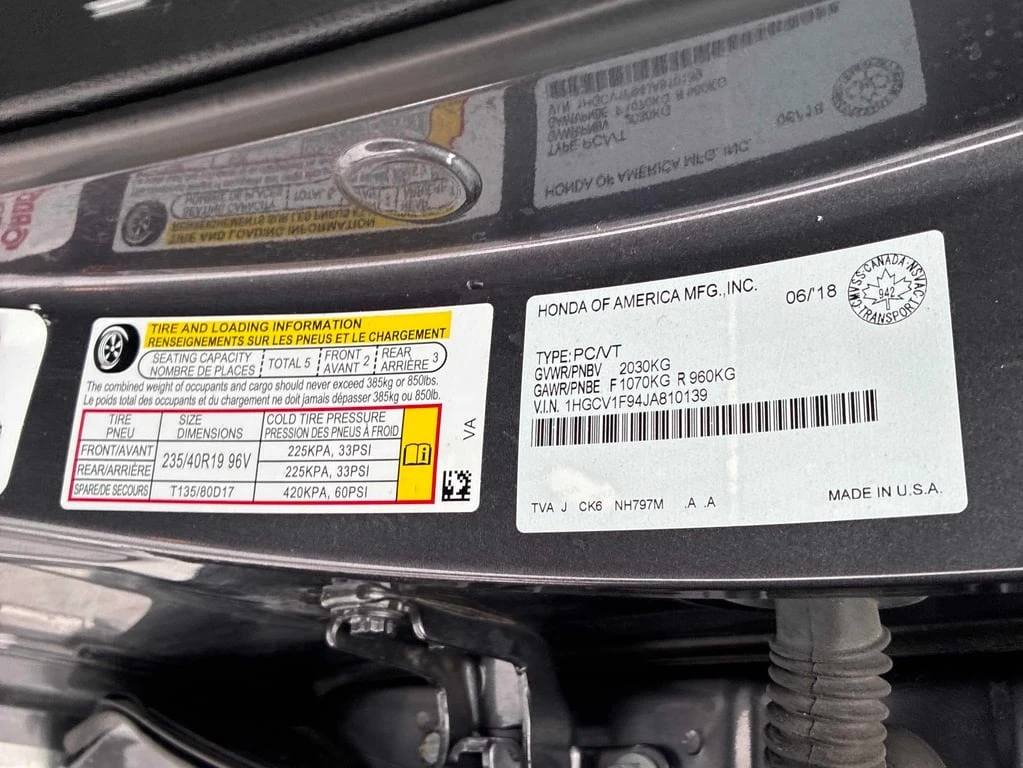 Honda Accord Touring  CARFAX | Mobile.bg   10