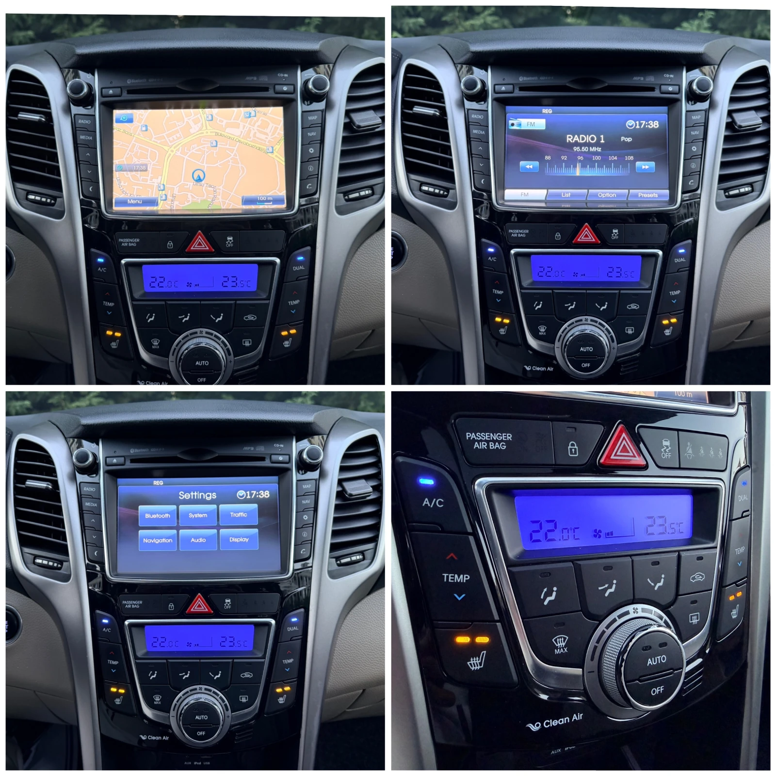 Hyundai I30 1.6CRDI PANORAMA KEYLESS-GO PODGREV NAVI  | Mobile.bg   16