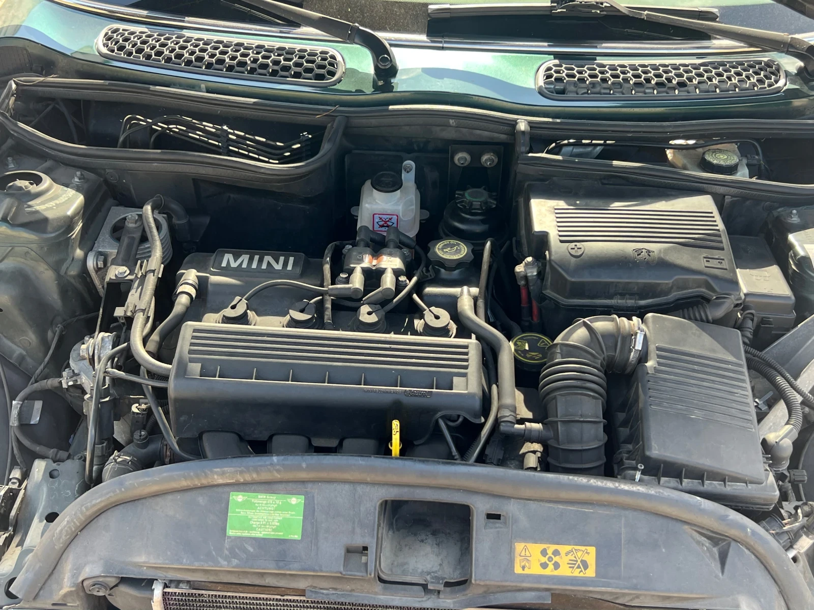 Mini Cooper R50 1.6 116к.с, снимка 12 - Автомобили и джипове - 55678850