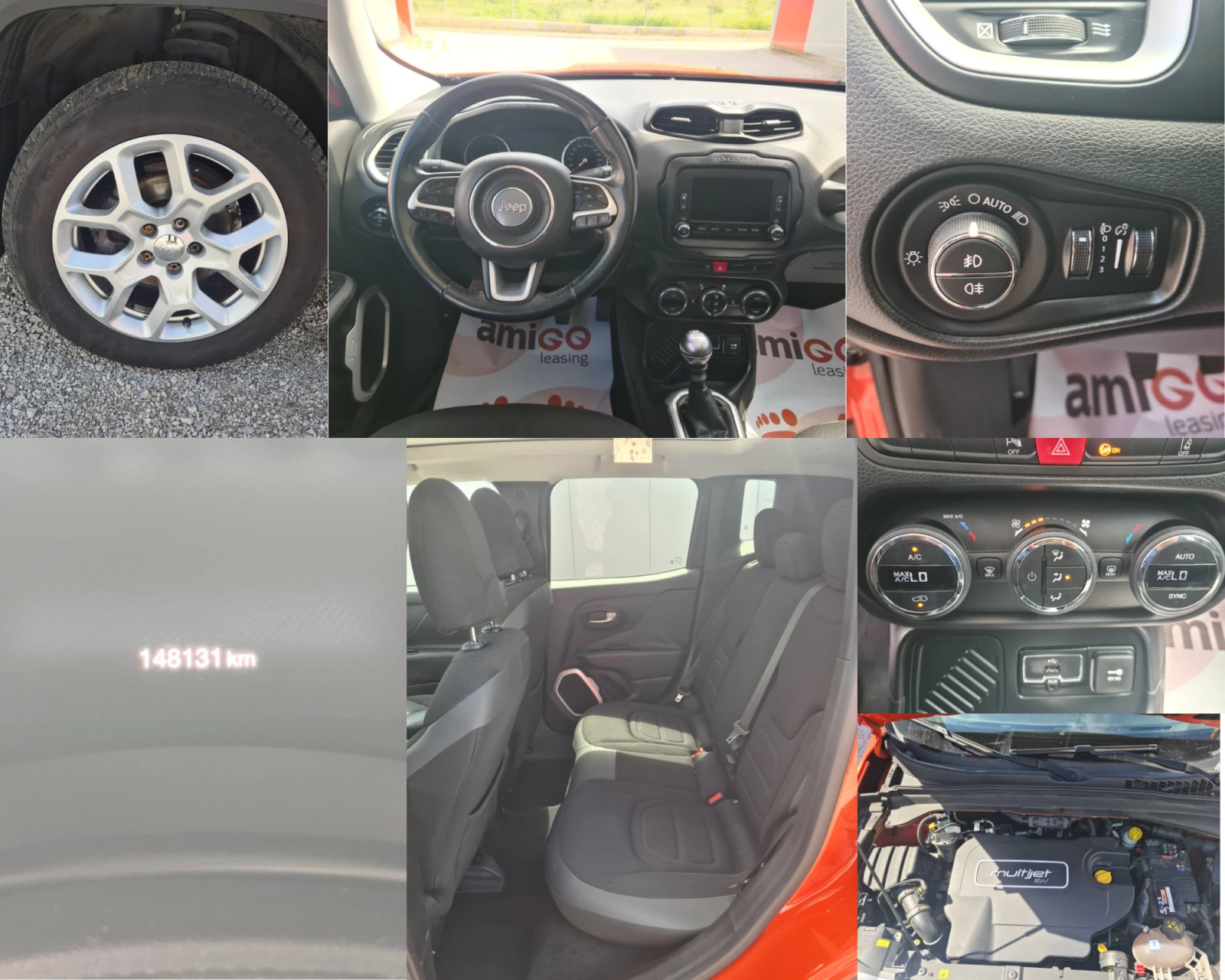 Jeep Renegade 1.6MULTIJET/NAVI/TOP.Panorama LED/ - изображение 9