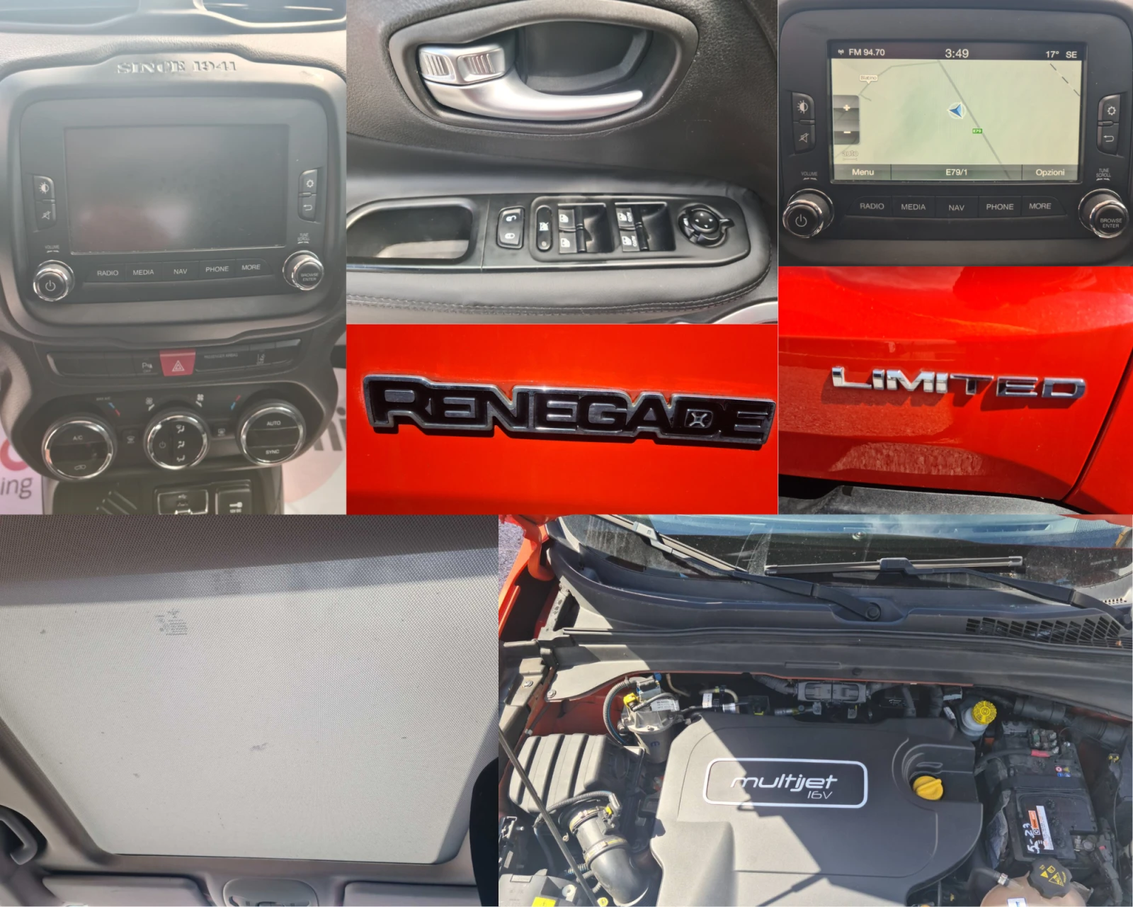 Jeep Renegade 1.6MULTIJET/NAVI/TOP.Panorama LED/ - изображение 5