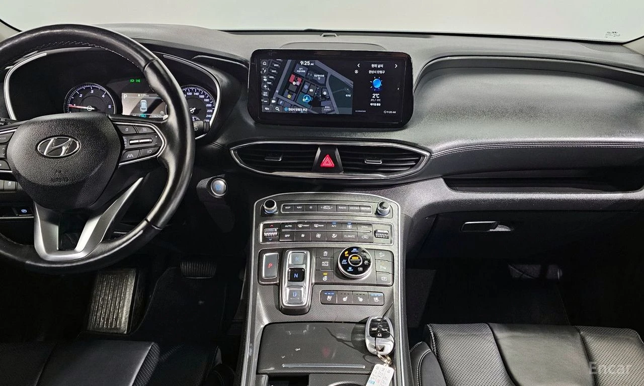 Hyundai Santa fe 2.2D Premium* 4x4* ПОДГРЕВ* ОБДУХВАНЕ* КАМЕРА* , снимка 9 - Автомобили и джипове - 54460406
