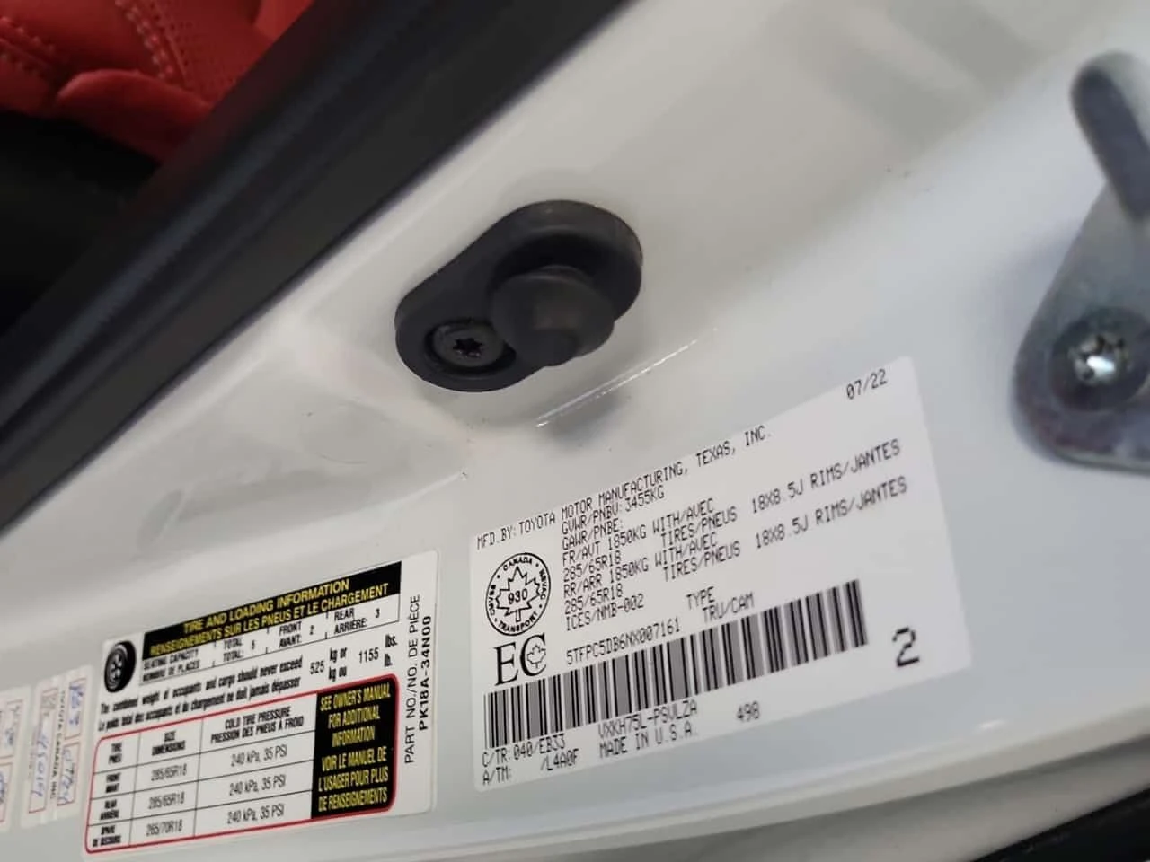 Toyota Tundra  LIMITED HYBRID CREW CAB SHORT BED , снимка 16 - Автомобили и джипове - 54465893