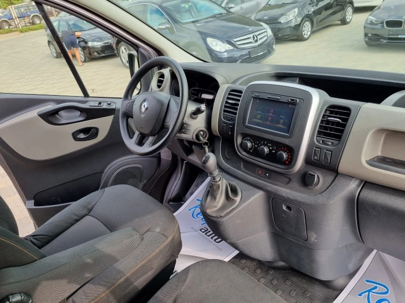 Renault Trafic 1.6DCi-120ps* 6 СКОРОСТИ* 207хил.км* 2014г. EURO 5, снимка 14 - Бусове и автобуси - 41513767