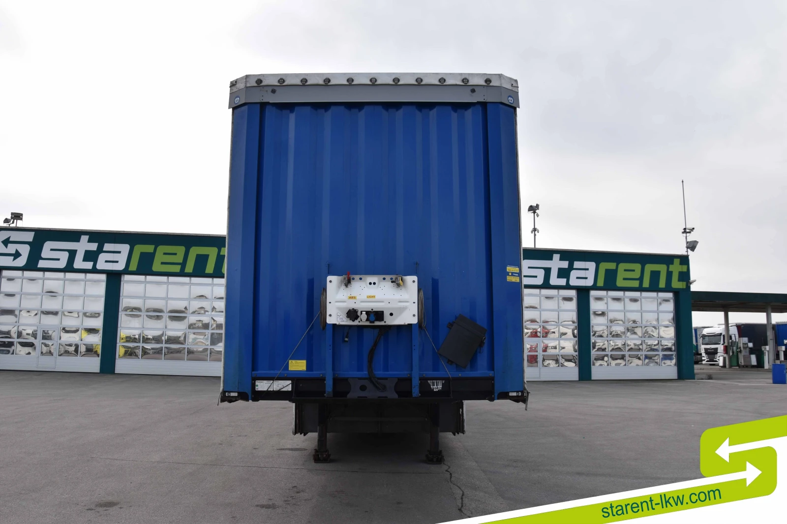 Полуремарке Krone TR26088, снимка 2 - Ремаркета - 53779125