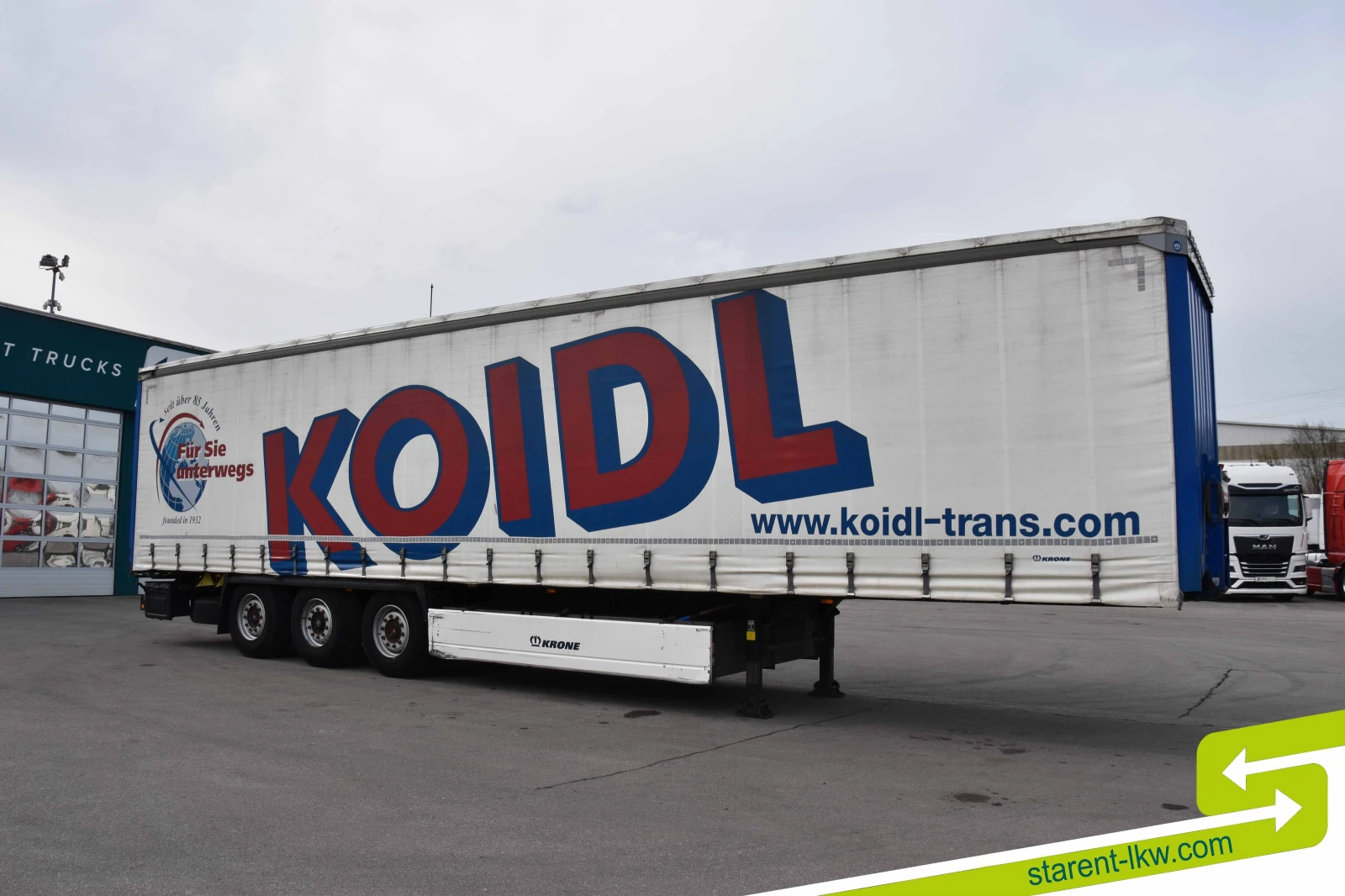 Полуремарке Krone TR26088, снимка 3 - Ремаркета - 53779125