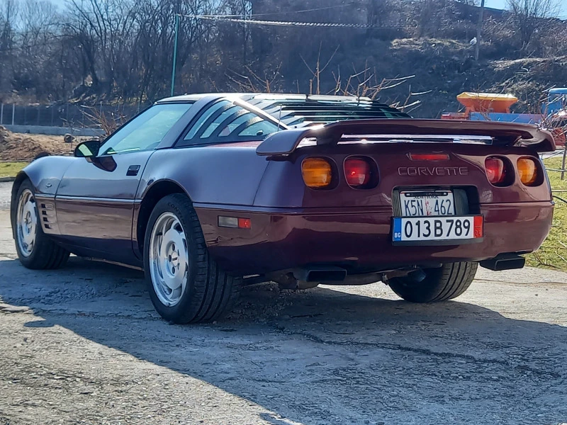 Chevrolet Corvette C4 40th ani versari , снимка 7 - Автомобили и джипове - 47612453