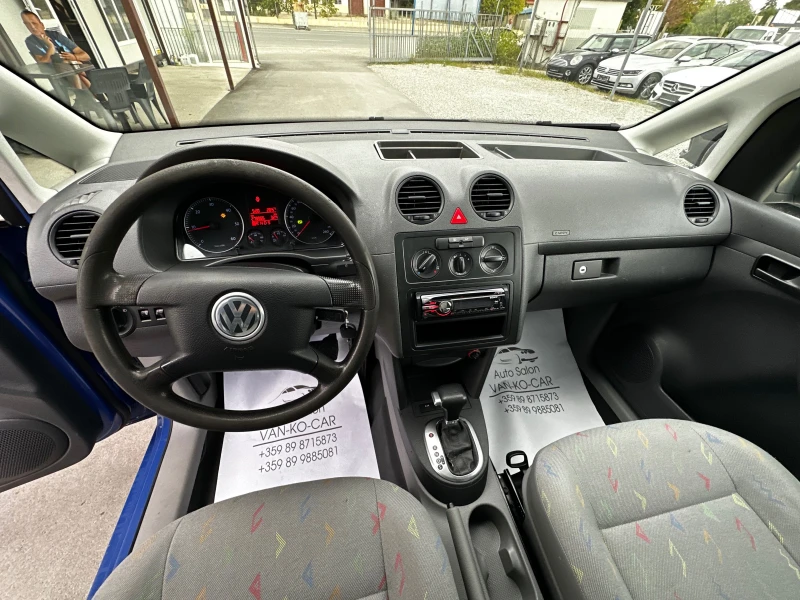 VW Caddy 1.9TDI 105к.с DSG, снимка 13 - Автомобили и джипове - 51725552