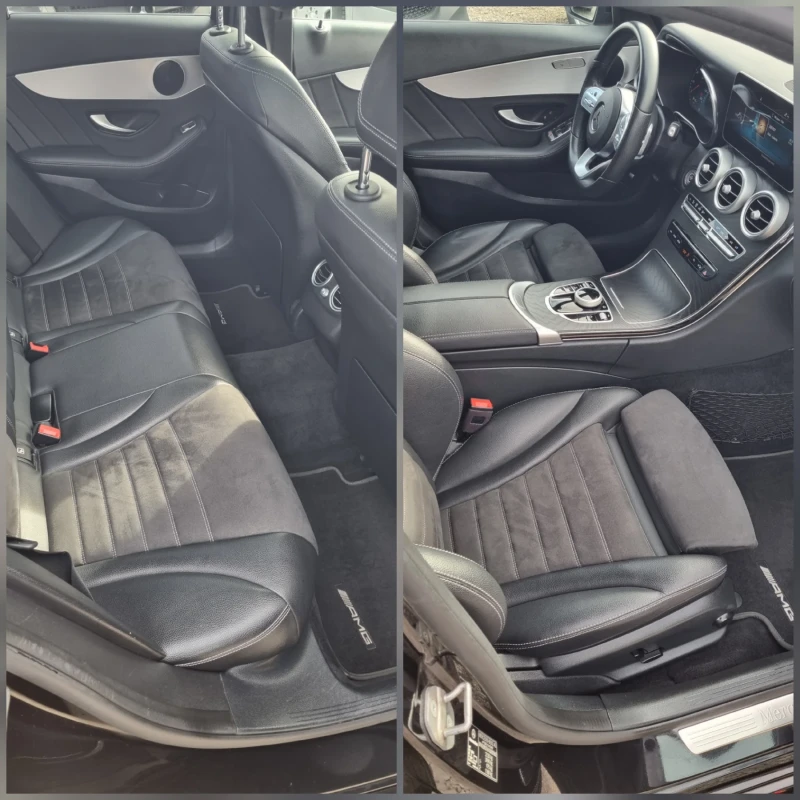 Mercedes-Benz C 180 AMG Digital Panoramic Disctronic 9G Premium, снимка 12 - Автомобили и джипове - 52447221