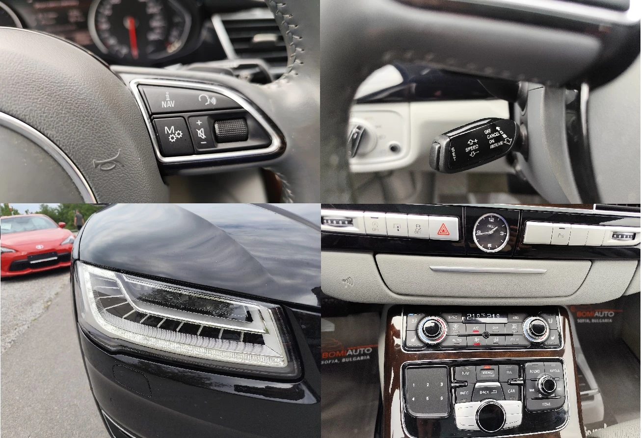 Audi A8 3.0TDi* QUATTRO* АВТОМАТИК* КОЖА* EURO6B*  - изображение 10