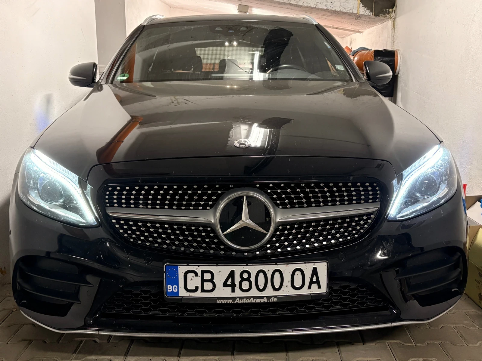 Mercedes-Benz C 300 de Plug-in Diesel/Hybrid, AMG Line, в гаранция, снимка 17 - Автомобили и джипове - 53877970