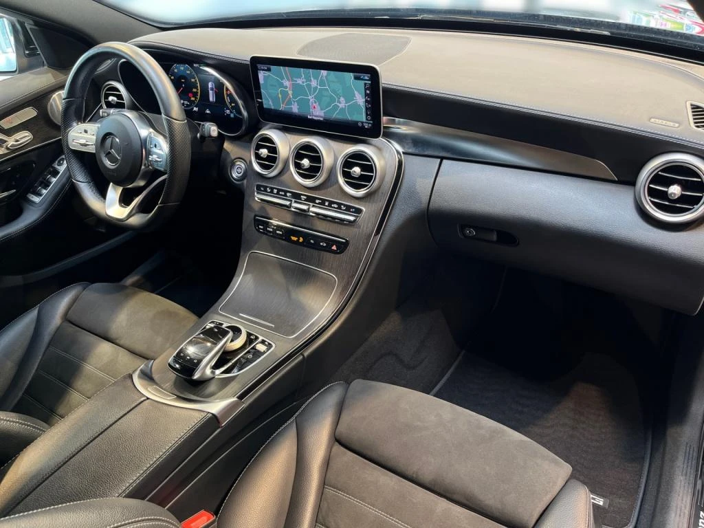 Mercedes-Benz C 300 de Plug-in Diesel/Hybrid, AMG Line, в гаранция, снимка 3 - Автомобили и джипове - 53877970