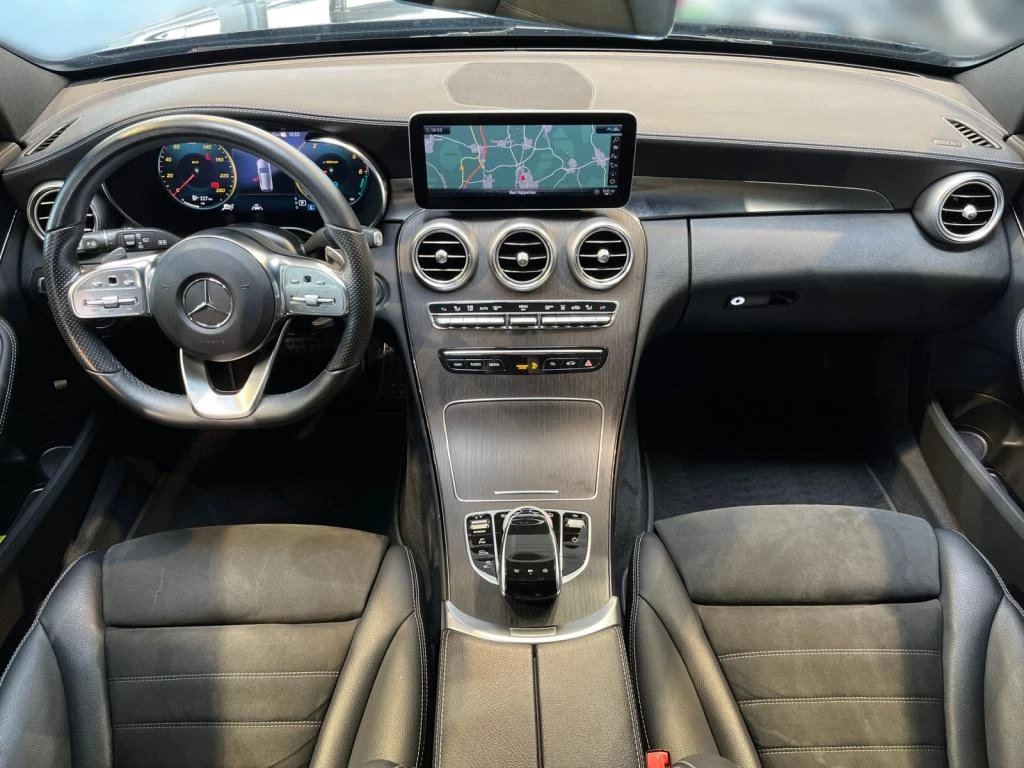 Mercedes-Benz C 300 de Plug-in Diesel/Hybrid, AMG Line, в гаранция, снимка 4 - Автомобили и джипове - 53877970