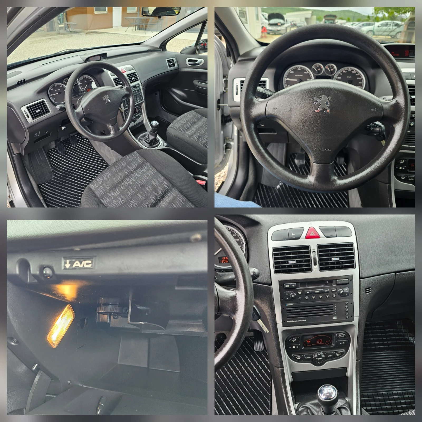 Peugeot 307 2.0 HDI 90 kc 130000km , снимка 14 - Автомобили и джипове - 54487786